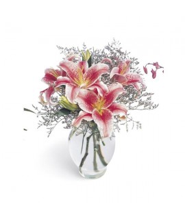Pink Lily Bouquet